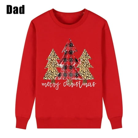 women Christmas pajamas for family matching outfits son daughter sets soft Red Parent-child Fashion Christmas Top Clothes Christmas Tree Printed Family Homewear Tops P
women Christmas pajamas for family matching outfits son daughter sets soft Red Parent-child Fashion Christmas Top Clothes Christmas Tree Printed Family Homewear Tops P