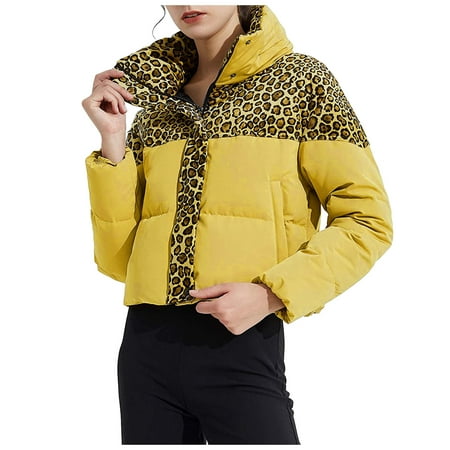 vbnergoie Ladies Solid Color Zipper Hooded Leopard Print Cotton Jacket Loose Pocket Jacket Cotton Jacket Maternity Coat Winter Women Jacket
vbnergoie Ladies Solid Color Zipper Hooded Leopard Print Cotton Jacket Loose Pocket Jacket Cotton Jacket Maternity Coat Winter Women Jacket