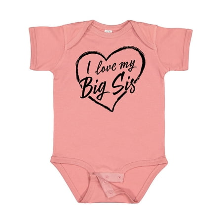 Inktastic I Love My Big Sis in Black Chalk Heart Gift Baby Boy or Baby Girl Bodysuit
Inktastic I Love My Big Sis in Black Chalk Heart Gift Baby Boy or Baby Girl Bodysuit