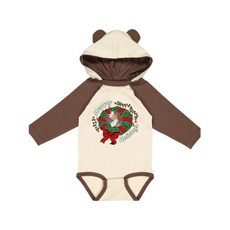 Inktastic Hoppy Holidays Bunnies in Christmas Wreath with Red Bow Gift Baby Boy or Baby Girl Long Sleeve Bodysuit
Inktastic Hoppy Holidays Bunnies in Christmas Wreath with Red Bow Gift Baby Boy or Baby Girl Long Sleeve Bodysuit
