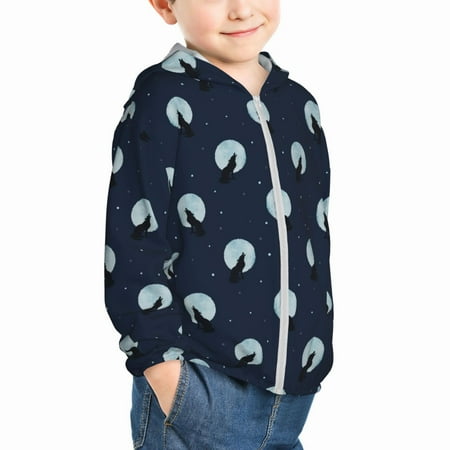Uemuo Wolf And Moon Pattern Rash Guard for Boys Girls Long Sleeve Swim Shirts UPF 50+ UV Sun Protection Hooded Fishing Shirt with Pocket for Kid-4 Years
Uemuo Wolf And Moon Pattern Rash Guard for Boys Girls Long Sleeve Swim Shirts UPF 50+ UV Sun Protection Hooded Fishing Shirt with Pocket for Kid-4 Years