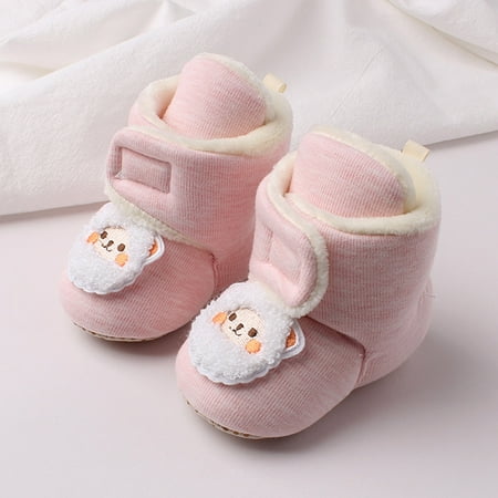 TOWED22 Walking Shoes For Babies Cute Children Toddler Autumn And Winter Boys And Girls Flat Bottoms Non Slip Soft Plush Warm Pink
TOWED22 Walking Shoes For Babies Cute Children Toddler Autumn And Winter Boys And Girls Flat Bottoms Non Slip Soft Plush Warm Pink