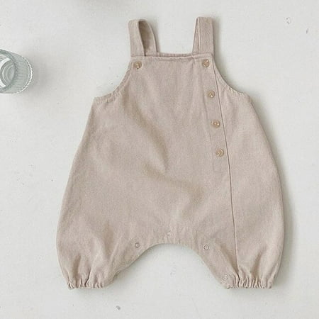 DanceeMangoo New Baby Boy Overalls Solid Kids Jumpsuit Button Decoration Casual Baby Clothes Infant Romper Toddler Striped Shirts
DanceeMangoo New Baby Boy Overalls Solid Kids Jumpsuit Button Decoration Casual Baby Clothes Infant Romper Toddler Striped Shirts