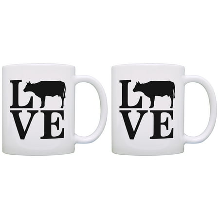 ThisWear Farmer Gift Love Cows Farming Decor Farmhouse 11 ounce 2 Pack Coffee Mugs
ThisWear Farmer Gift Love Cows Farming Decor Farmhouse 11 ounce 2 Pack Coffee Mugs
