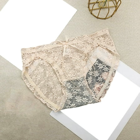 〖TOTO〗Women Panties Womens Underwear Lace Bikini Panties Silky Comfy Lace Brief Panties
〖TOTO〗Women Panties Womens Underwear Lace Bikini Panties Silky Comfy Lace Brief Panties