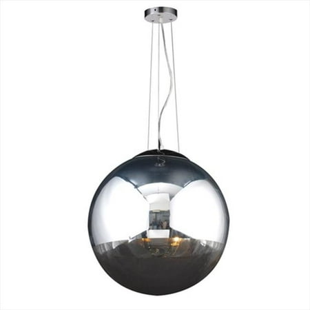 PLC Lighting 14857 PC Mercury Pendants 2 Light Incandescent 60W in Polished Chrome