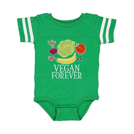 Inktastic Vegan Forever Healthy Eating Gift Baby Boy or Baby Girl Bodysuit