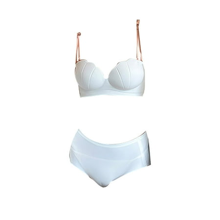 MIASHUI Women s Comfortable Lightweight Push-up Bra Lingerie Seamless Bra and Briefs Sets 2 Piece Set
MIASHUI Women s Comfortable Lightweight Push-up Bra Lingerie Seamless Bra and Briefs Sets 2 Piece Set