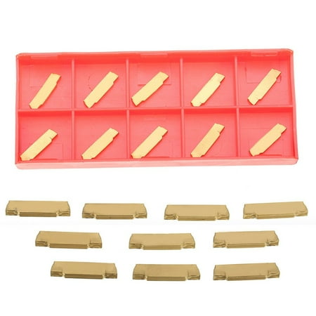 10pcs MGMN200-G 2mm Width Carbide Insert For MGEHR/MGIVR Slotting Grooving Tool
10pcs MGMN200-G 2mm Width Carbide Insert For MGEHR/MGIVR Slotting Grooving Tool