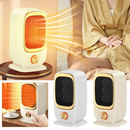 Mini Space Heater Small Portable Space Heater for Indoor Use High-Power Home Heater Portable Compact Heater for Desk Fast Heating Small Space Warmer with 2.5m Charging Cable for Offices Dormitories
Mini Space Heater Small Portable Space Heater for Indoor Use High-Power Home Heater Portable Compact Heater for Desk Fast Heating Small Space Warmer with 2.5m Charging Cable for Offices Dormitories