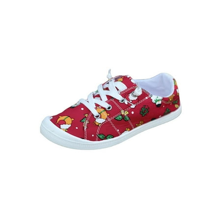 Ymiytan Womens Fashion Sneaker Comfortable Flats Walking Shoes Christmas Red Cartoon 7
Ymiytan Womens Fashion Sneaker Comfortable Flats Walking Shoes Christmas Red Cartoon 7