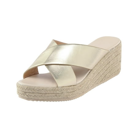 Womens Sandals Slippers for Women Ladies Peep Toe Linen Sole Wedge Sandals Rome Shoes Women S Sandals Pu Gold 41
Womens Sandals Slippers for Women Ladies Peep Toe Linen Sole Wedge Sandals Rome Shoes Women S Sandals Pu Gold 41
