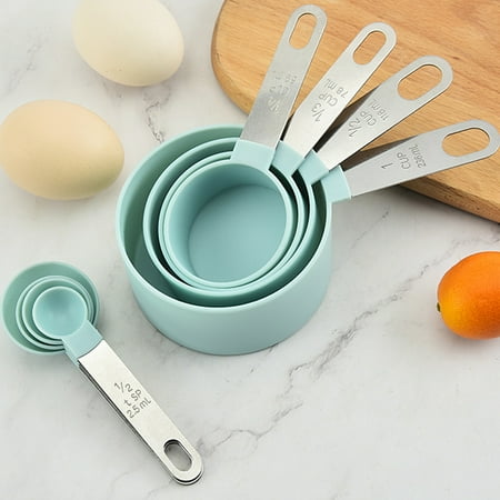 XM Culture 8Pcs/Set Household Plastic Measuring Cup Spoon with Handle Home Dishwasher
XM Culture 8Pcs/Set Household Plastic Measuring Cup Spoon with Handle Home Dishwasher