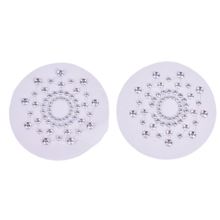 TruPeony 2 Pair Flower Shape Crystal Pasties Breast Adhesive Stickers Sexy Nipple Cover
TruPeony 2 Pair Flower Shape Crystal Pasties Breast Adhesive Stickers Sexy Nipple Cover
