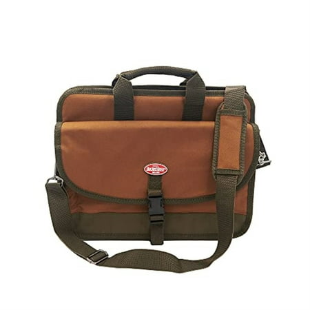 62100 16 X 6 X 12.5 Green & Brown Contractors Briefcase
62100 16 X 6 X 12.5 Green & Brown Contractors Briefcase
