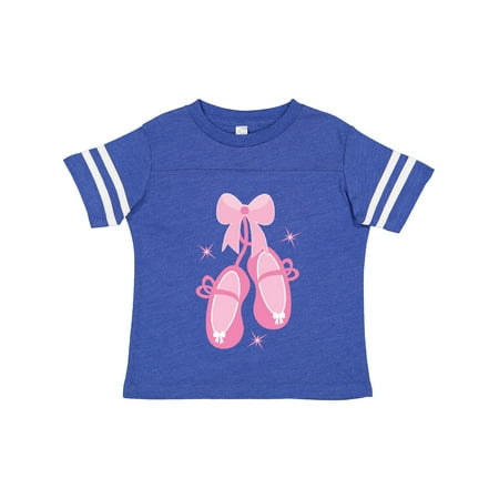 Inktastic Ballerina Pink Ballet Slippers Gift Toddler Toddler Girl T-Shirt