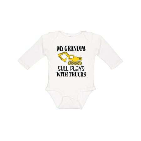 Inktastic Construction Grandpa Still Plays with Trucks Gift Baby Boy Long Sleeve Bodysuit
Inktastic Construction Grandpa Still Plays with Trucks Gift Baby Boy Long Sleeve Bodysuit