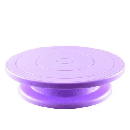Cake Turntable Rotating Cake Stand with Smoother Straight & Offset Spatulafor Baking Pastries Cupcakes Purple
Cake Turntable Rotating Cake Stand with Smoother Straight & Offset Spatulafor Baking Pastries Cupcakes Purple