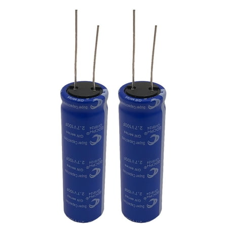1pcs Super Capacitor 2.7V 100F DIY Series Farad Capacitor Farad Condenser