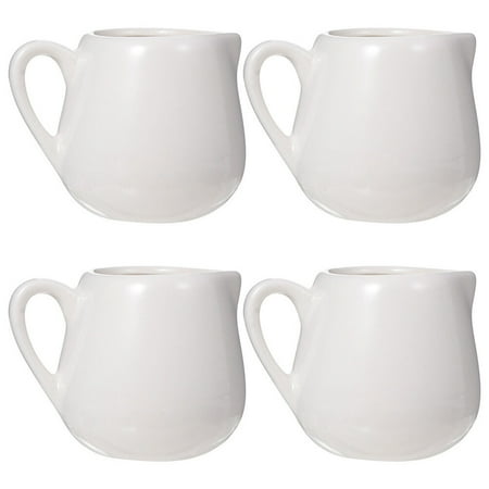 BESTONZON 4 Pcs Mini Milk Jugs Kitchen Sauce Cup Sauce Jugs Ceramic Creamer with Handle
BESTONZON 4 Pcs Mini Milk Jugs Kitchen Sauce Cup Sauce Jugs Ceramic Creamer with Handle