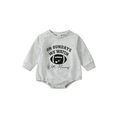 Bagilaanoe Newborn Baby Girl Boy Oversized Rompers Letters Football Print Long Sleeve Bodysuits 3M 6M 12M 18M Infant Casual One Piece Short Jumpsuit
Bagilaanoe Newborn Baby Girl Boy Oversized Rompers Letters Football Print Long Sleeve Bodysuits 3M 6M 12M 18M Infant Casual One Piece Short Jumpsuit