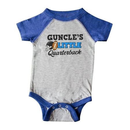 Inktastic Guncles Little Quarterback with Football and Helmet Gift Baby Boy or Baby Girl Bodysuit
Inktastic Guncles Little Quarterback with Football and Helmet Gift Baby Boy or Baby Girl Bodysuit