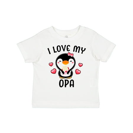 Inktastic I Love My Opa with Cute Penguin and Hearts Gift Toddler Toddler Girl T-Shirt
Inktastic I Love My Opa with Cute Penguin and Hearts Gift Toddler Toddler Girl T-Shirt