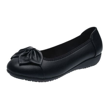 XINSHIDE Women Shoes Casual Female Fashion Solid Leather Bow Shallow Soft Sole Flat Casual Shoes Fashion Shoes
XINSHIDE Women Shoes Casual Female Fashion Solid Leather Bow Shallow Soft Sole Flat Casual Shoes Fashion Shoes