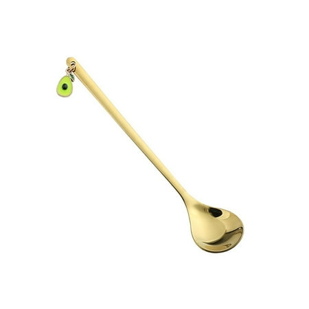Cogfs Creative Fruit Pendant Spoon Dessert Spoon Stainless Steel Coffee Stirring Spoon
Cogfs Creative Fruit Pendant Spoon Dessert Spoon Stainless Steel Coffee Stirring Spoon