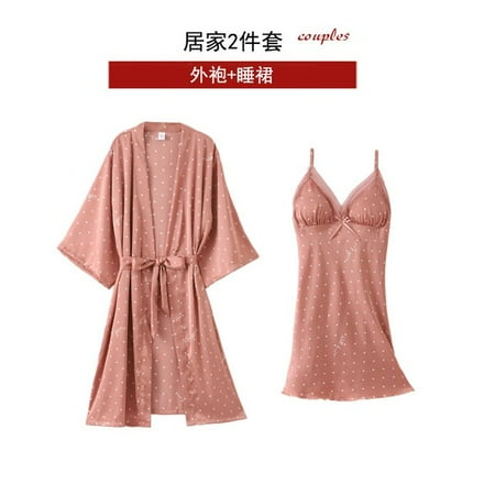 PIKADINGNIS 2 Pcs Sexy Silk Robe Set Spring Summer Satin Print Sexy Nightgowns Bathrobe Women Pajamas Bath Rayon Robe Sleepwear Womens Dress
PIKADINGNIS 2 Pcs Sexy Silk Robe Set Spring Summer Satin Print Sexy Nightgowns Bathrobe Women Pajamas Bath Rayon Robe Sleepwear Womens Dress