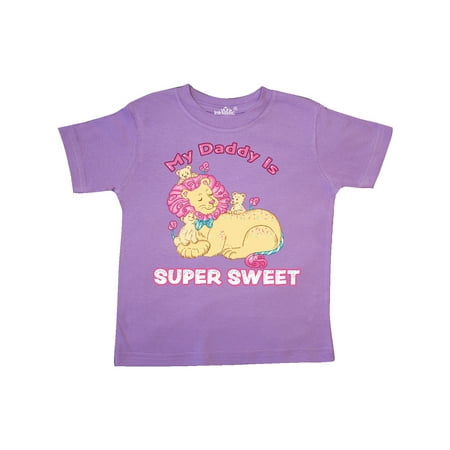 Inktastic My Daddy Is Super Sweet Cotton Candy Lions Gift Toddler Boy or Toddler Girl T-Shirt
Inktastic My Daddy Is Super Sweet Cotton Candy Lions Gift Toddler Boy or Toddler Girl T-Shirt