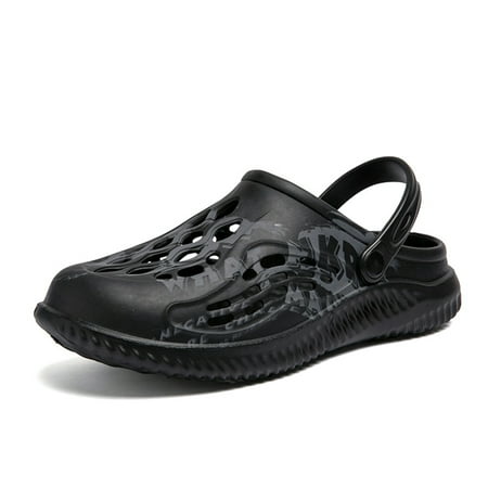 Lopsie men s fashion sandals garden hole shoes leisure outdoor black slippers US size 8
Lopsie men s fashion sandals garden hole shoes leisure outdoor black slippers US size 8