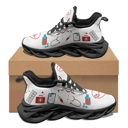 Hospital Nurse Medical Equipment Pattern Woman Men Autumn Winter Outdoor Work Sneakers Mesh Shock Absorbing Running Shoes DIY
Hospital Nurse Medical Equipment Pattern Woman Men Autumn Winter Outdoor Work Sneakers Mesh Shock Absorbing Running Shoes DIY