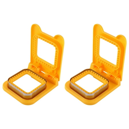 Hot Clearance! Pedty 2*Sandwich Maker Mold Uncrustable Sandwich Maker Cutters for Kids Lunch Mini Cookie Cutter and Sealer(2Pc)│Sandwich Maker Mold Yellow│Sandwich Maker Cutters│
Hot Clearance! Pedty 2*Sandwich Maker Mold Uncrustable Sandwich Maker Cutters for Kids Lunch Mini Cookie Cutter and Sealer(2Pc)│Sandwich Maker Mold Yellow│Sandwich Maker Cutters│
