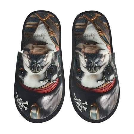 Silkie Pirate Bulldog On Deck Slippers for women and Men House Shoes for Unisex Indoor House Shoes-Medium
Silkie Pirate Bulldog On Deck Slippers for women and Men House Shoes for Unisex Indoor House Shoes-Medium