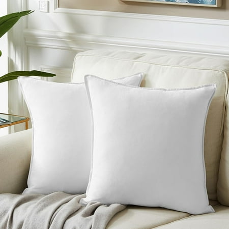 Fancy Homi 2 Packs Pure White Decorative Throw Pillow Covers 16x16 inch Super Soft Faux Suede Decor Square Pillow Covers Solid Cushion Cover for Couch Living Room Sofa Bedroom 16x16
Fancy Homi 2 Packs Pure White Decorative Throw Pillow Covers 16x16 inch Super Soft Faux Suede Decor Square Pillow Covers Solid Cushion Cover for Couch Living Room Sofa Bedroom 16x16