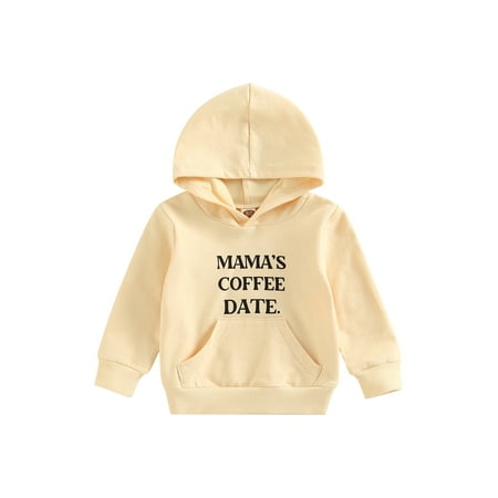 Toddler Girl Spring Fall Sweatshirts Casual Hoodie Long Sleeve Letter Print Hooded Tops with Pocket
Toddler Girl Spring Fall Sweatshirts Casual Hoodie Long Sleeve Letter Print Hooded Tops with Pocket