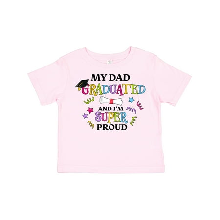 Inktastic My Dad Graduated and I m Super Proud Gift Toddler Boy or Toddler Girl T-Shirt
Inktastic My Dad Graduated and I m Super Proud Gift Toddler Boy or Toddler Girl T-Shirt