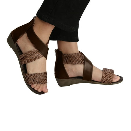 Gladiator Flat Sandal for Women Dressy Open Toe Ankle Strap Sandals Ladies Comfort Open Toe Summer Sandals Casual
Gladiator Flat Sandal for Women Dressy Open Toe Ankle Strap Sandals Ladies Comfort Open Toe Summer Sandals Casual
