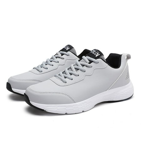 Cathalem Mens Shoes Casual Leather Lace Up Casual Fashion Simple Shoes Student Large Running Shoes Men Sneaker 12 Grey 10
Cathalem Mens Shoes Casual Leather Lace Up Casual Fashion Simple Shoes Student Large Running Shoes Men Sneaker 12 Grey 10