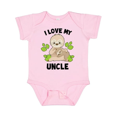 Inktastic Cute Sloth I Love My Uncle with Green Leaves Gift Baby Boy or Baby Girl Bodysuit
Inktastic Cute Sloth I Love My Uncle with Green Leaves Gift Baby Boy or Baby Girl Bodysuit