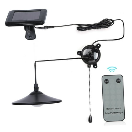 Walmeck 3W Outdoor Hanging Solar Powered 4 LED Shed Light 250lm Pendant Lamp with Remote Control for Garden Yard Patio Balcony Home Landscape
Walmeck 3W Outdoor Hanging Solar Powered 4 LED Shed Light 250lm Pendant Lamp with Remote Control for Garden Yard Patio Balcony Home Landscape