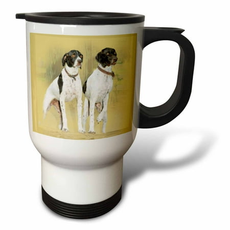 3dRose Two pointer hunting dogs at attention. Digital Oil Painting Travel Mug 14oz Stainless Steel
3dRose Two pointer hunting dogs at attention. Digital Oil Painting Travel Mug 14oz Stainless Steel