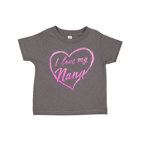 Inktastic I Love My Nana in Pink Chalk Heart Gift Toddler Boy or Toddler Girl T-Shirt
Inktastic I Love My Nana in Pink Chalk Heart Gift Toddler Boy or Toddler Girl T-Shirt