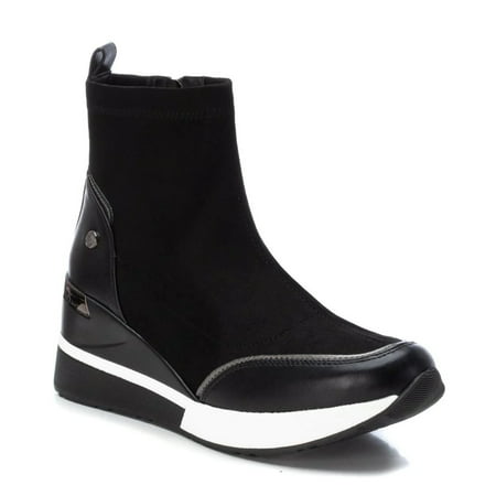 Women s Suede Wedge Booties By XTI 141576