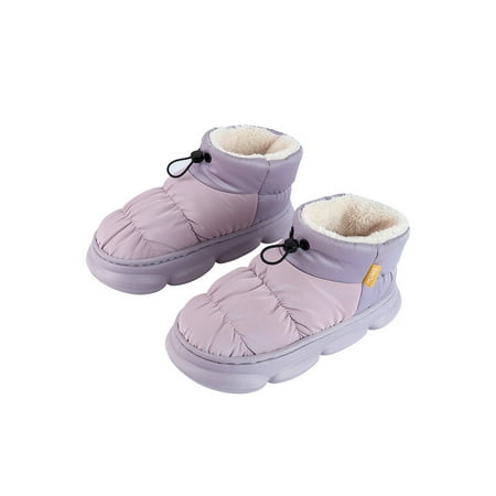 Tenmix Unisex Slipper Slip On House Shoes Faux Fur Lined Slippers Plush Snow Boots Winter Lightweight Comfort Warm Shoe Purple 8.5-9
Tenmix Unisex Slipper Slip On House Shoes Faux Fur Lined Slippers Plush Snow Boots Winter Lightweight Comfort Warm Shoe Purple 8.5-9