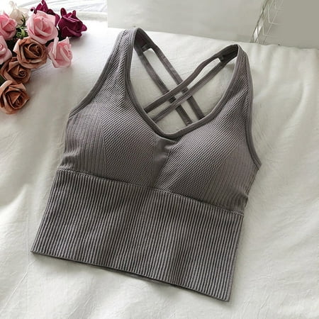 NEGJ Sports Bras For Women Padded Workout Tops Support Crop Tops For Women
NEGJ Sports Bras For Women Padded Workout Tops Support Crop Tops For Women