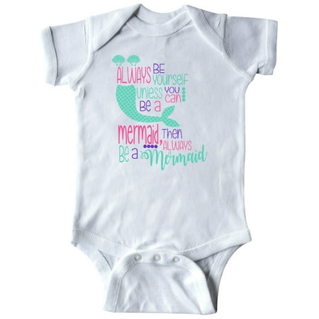 Inktastic Always be Yourself Unless you can be a Mermaid Gift Baby Boy or Baby Girl Bodysuit
Inktastic Always be Yourself Unless you can be a Mermaid Gift Baby Boy or Baby Girl Bodysuit