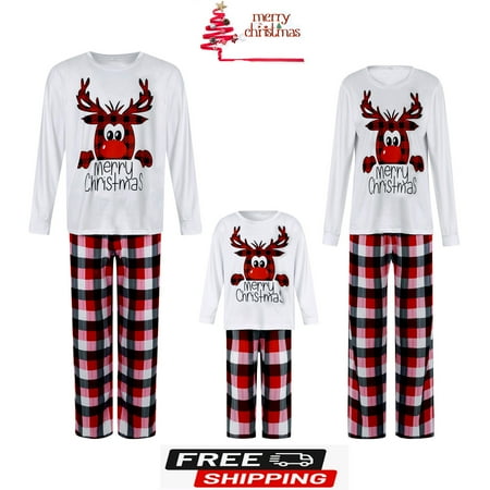New Family Christmas Pjs Matching Sets