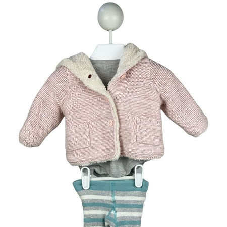 Pre-Owned My Little Outfit Onesie Cardigan and Pants 3-6 Months